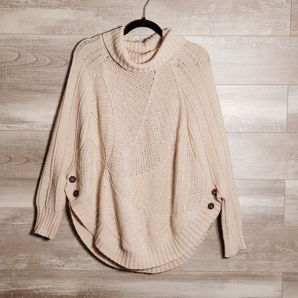 Anthropologie Sweaters - Anthro Angel of the North Chunky Knit Cozy Sweater